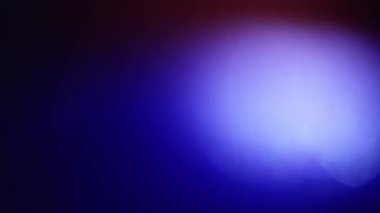 Fütüristik çok renkli lens fişekleri. Şıklığı ve soyut bokeh.