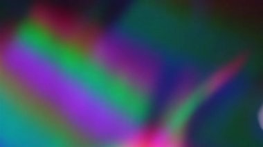 Psychedelic holografik gökkuşağı folyo. RGB renkli parlak yüzeyi ve arka plan parlayan.