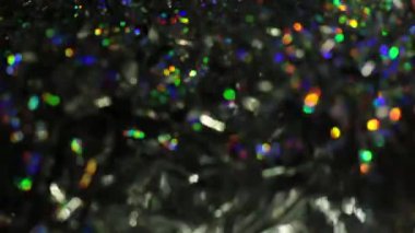 Gerçek ışık sızıntıları ve Bokeh ile zarif soyut yumuşak hareketli arka plan döngü.