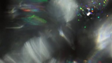 Büyülü ve renkli, holografik arka plan.