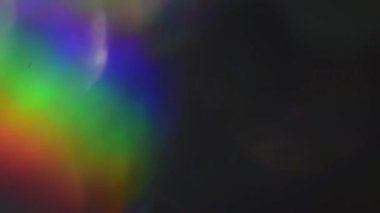 Psychedelic holografik gökkuşağı folyo. RGB renkli parlak yüzeyi ve arka plan parlayan.