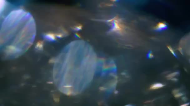 Fuites de lumière 4K Images pour différents événements et projets. Magique naturel créé bokeh .