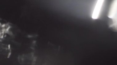 4 k Prores arka plan. Renkli cam yansımalar.