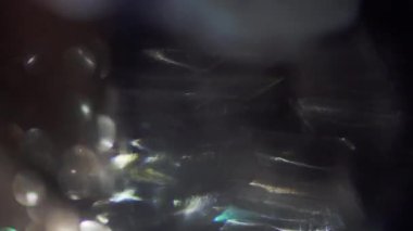 4 k arka plan. Renkli cam yansımalar.