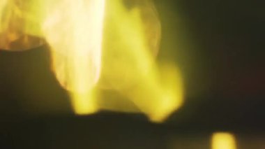 Dinamik hareketli sıcak odak ışıklar, yaratıcı arka plan dışında.