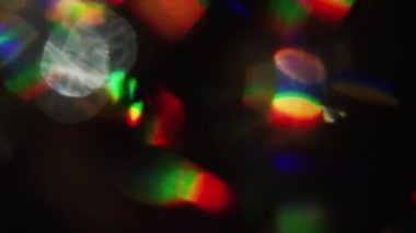 Bulanık soyut yanardöner holografik folyo arka plan.