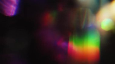 Modern cyberpunk yanardöner arka plan. Farklı renkler ve şekiller.