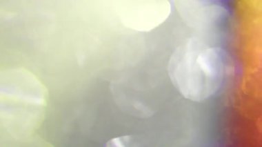 Aksaklık etkisi, soyut yanardöner bokeh. Farklı renklerin karışımı.