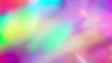 Bulanık yanardöner holografik folyo arka plan.