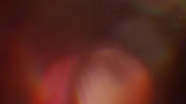 Benzersiz çok renkli yanardöner bozulmalar, TV hasarı UHD 4k