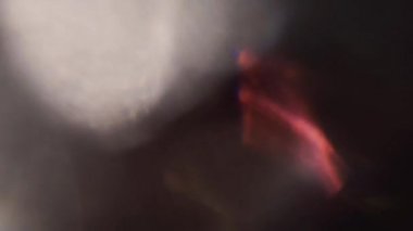 Yaratıcı futuristik yanardöner ışık sızıntıları, rüya etkisi, 4k ProRes.