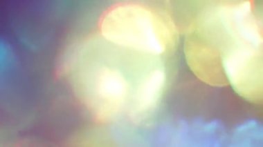 Gerçeküstü soyut kamaşma, cyberpunk bokeh, yanardöner geçiş, sorunsuz arka plan.