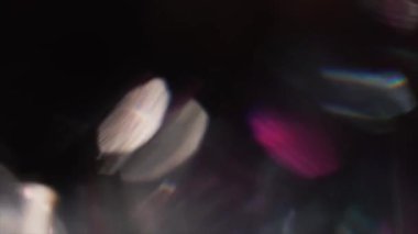 Rüya gibi renkli arka plan, gökkuşağı renkli geçişler, dönüşümler, kamaşma, ışık sızıntıları.