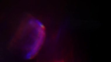 Holografik yanardöner arka plan, canlı gökkuşağı bokeh. Glares, Distortions, video geçişler, ışık sızıntıları.