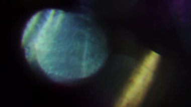 Soyut doğal arka plan, benzersiz renkli bokeh. Işık sızıntıları, Glares, video geçişler, distorsiyonları.