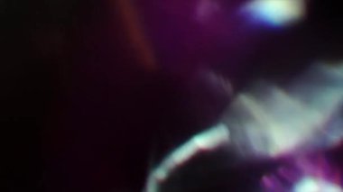 Rengarenk cam arka plan, benzersiz renkli bokeh. Video geçişleri, ışık sızıntıları, Glares, distorsiyonları.