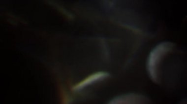 Holografik yanardöner arka plan, kromatik renkli bokeh. Işık sızıntıları, distorsiyonları, Glares, video geçişler.