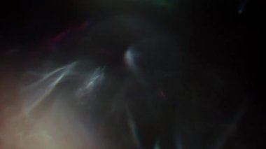 Rengarenk cam arka plan, benzersiz renkli bokeh. Işık sızıntıları, video geçişler, distorsiyonları, Glares.