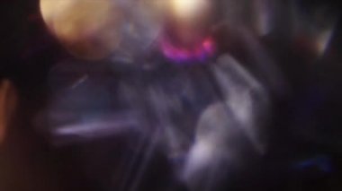 Soyut doğal arka plan, karışık renkler bokeh. Deformeler, video geçişler, Glares, ışık sızıntıları.