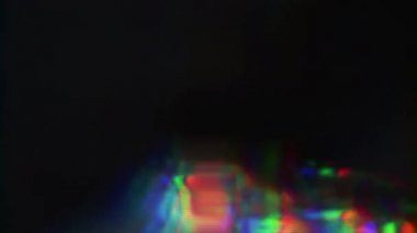 Şık ışık elemanları, dinamik distorsiyonlar, kötü tv konsepti. Televizyon programları için bindirme.