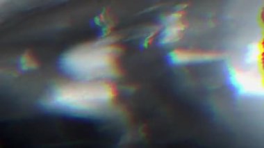 Şık ışık parçacıkları, dinamik distorsiyonlar, tv hasar efekti. 