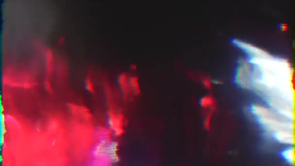 Mélange psychédélique de teintes spectrales passant à travers un cristal . 