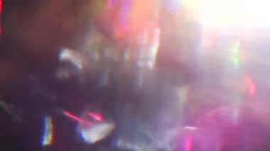 İzole uzayda gökkuşağı tonu çok renkli karışımı. 