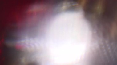Yanardöner holografik gerçeküstü arka plan, canlı parçacıklar, video geçişleri. 