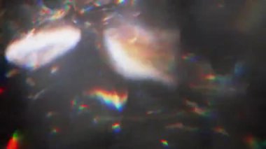 İzole uzayda gökkuşağı tonu çok renkli kombinasyonu. 