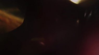 Fantastik canlı bokeh darbeler ve parlar. Fantezi soyut bozulmalar.