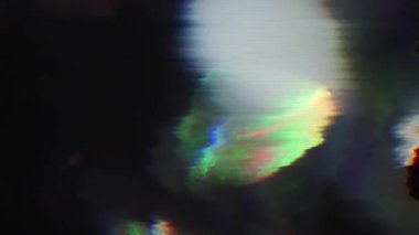 Çok renkli vintage cyberpunk trendy ışıltılı arka plan. 