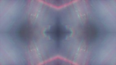 Mandala bilimkurgu moda yanardöner arka plan dönüşüm.