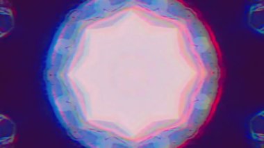 Hareketli grafik geometrik fütüristik trendy yanardöner arka plan. 