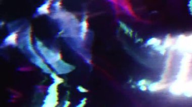 Çok renkli hareketli fütüristik psychedelic animasyon arka plan. 