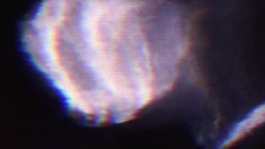 Çok renkli geometrik fütüristik psychedelic glitch arka plan. 