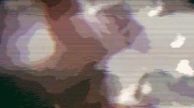 Soyut geometrik fütüristik aksaklık renkli arka plan. 