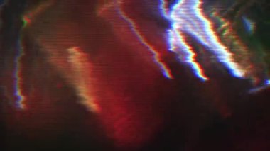 Casual vhs glitch hareketli bilim-kurgu hata veri holografik arka plan. 