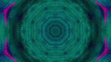 Çok renkli süsler, rüya gibi fütüristik psychedelic yanardöner arka plan. 