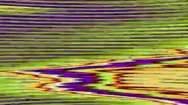 Dijital psychedelic dinamik nostaljik ışıltılı arka plan.