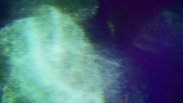 Transformer les données glitch dynamique nostalgique fond irisé . 