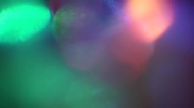 Çok renkli bokeh bilimkurgu zarif parıldayan arka plan.