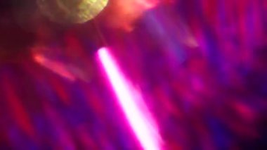 Rahat zarif neon bilimkurgu holografik arka plan.