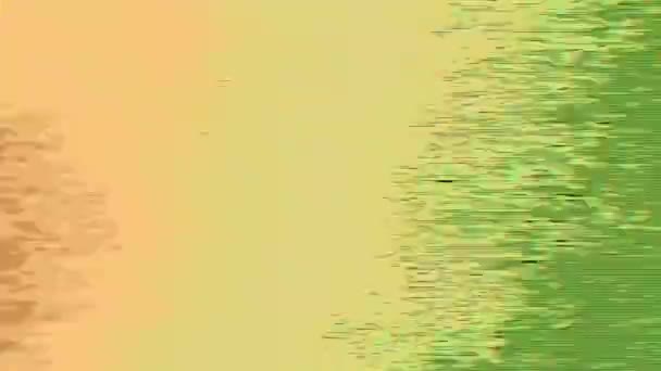 Vibranti dati glitch geometrico futuristico sfondo iridescente . — Video Stock