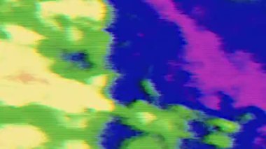 Casual trendy glitch hata nostaljik parıldayan arka plan.
