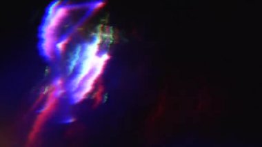 Karışık palet geometrik eski moda psychedelic holografik arka plan.