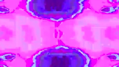 Karışık renkli trendy neon glitch nostaljik ışıltılı arka plan.