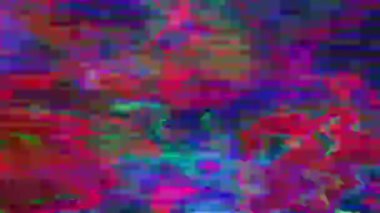 Glittering hasar futuristik çok renkli gürültülü kombinasyon.