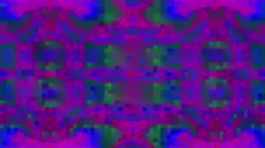 Karışık renkli kaleydoskop, parlak fütüristik rüya holografik arka plan. 