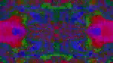 Soyut hipnotik eski moda psychedelic ışıltılı arka plan. 