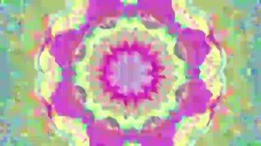 Gerçek parlayan çiçek deseni, bilimkurgu moda ışıltılı arka plan. 